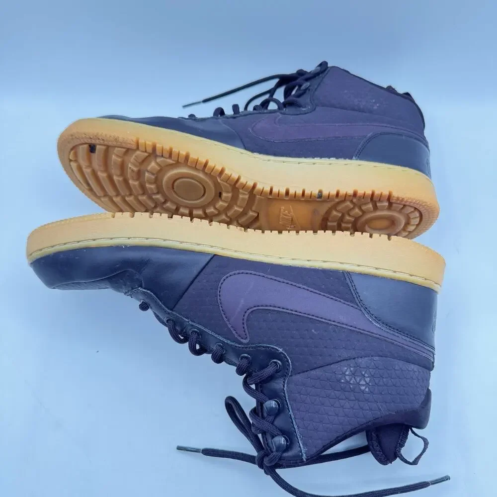 Nike Ebernon Size 11 Mid Winter Purple Lace Up Sneaker
